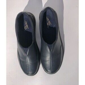 Easy Street Comfort Wove Women's Size 7.5 Navy Blue Clogs Excellent Condition